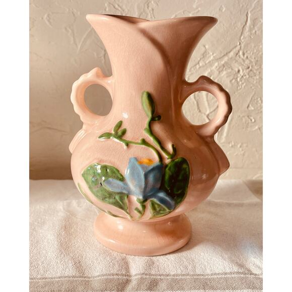 VTG Hull Pottery Magnolia Vase MCM Cottage Core - Picture 2 of 4